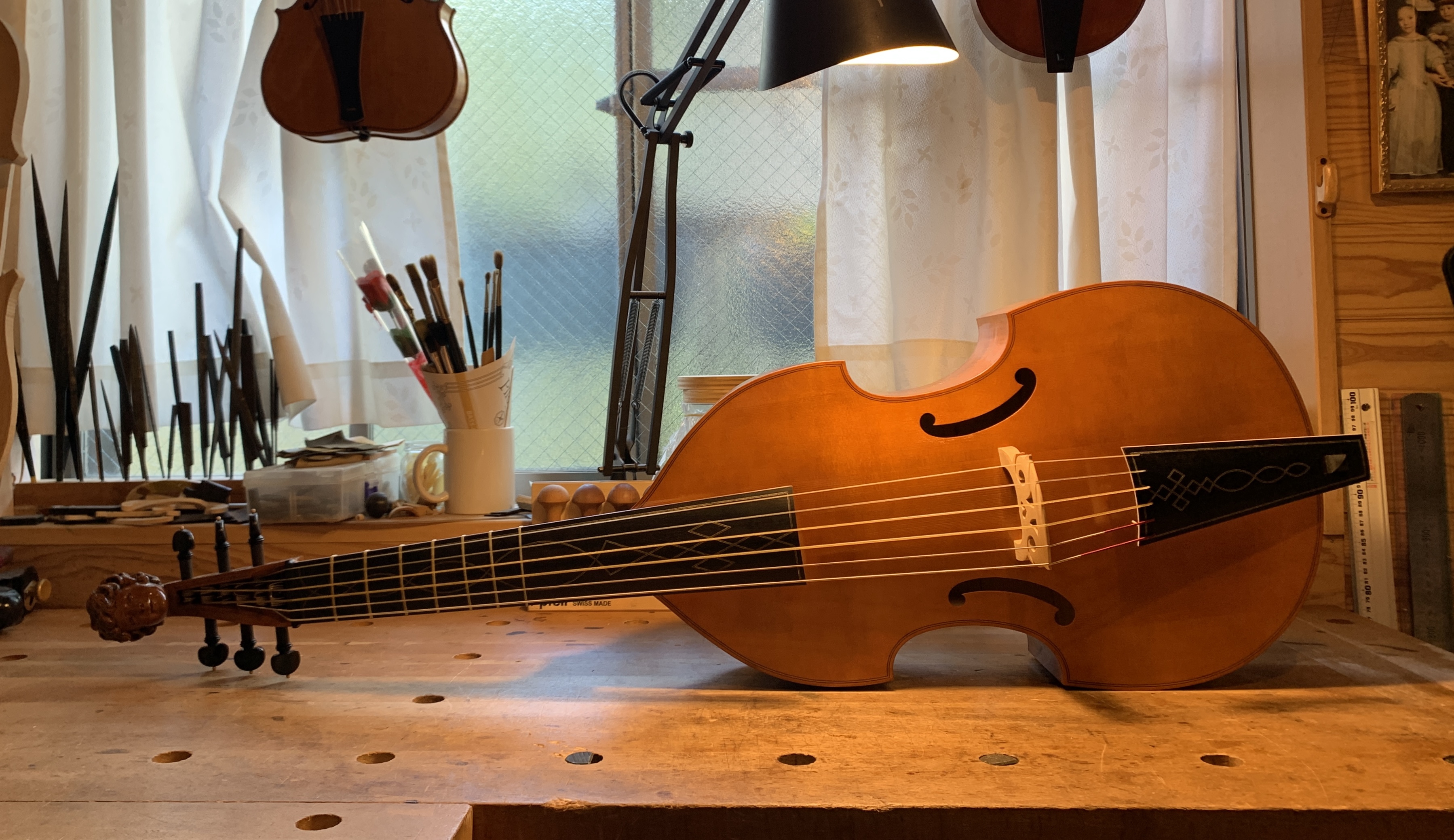 バス・ガンバ | ヴィオラ・ダ・ガンバ工房L'Arbre