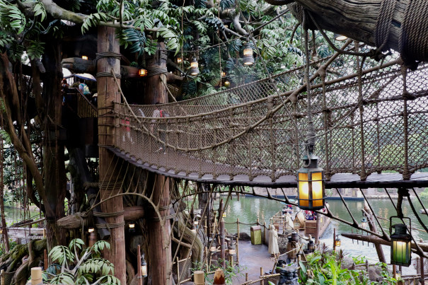 ターザンのツリーハウス 香港ディズニーランド 絶叫番長