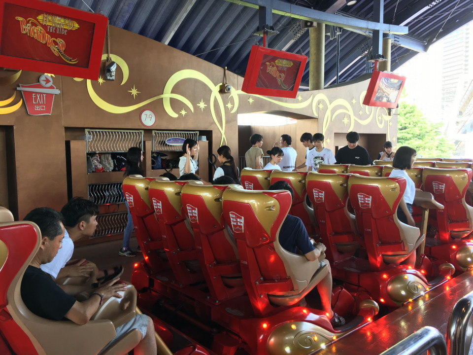 ハリウッド ドリーム ザ ライド バックドロップ ユニバーサル スタジオ ジャパン 絶叫番長