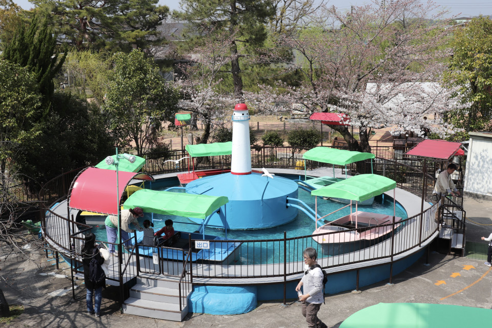 京都市動物園 ミニ遊園地 絶叫番長