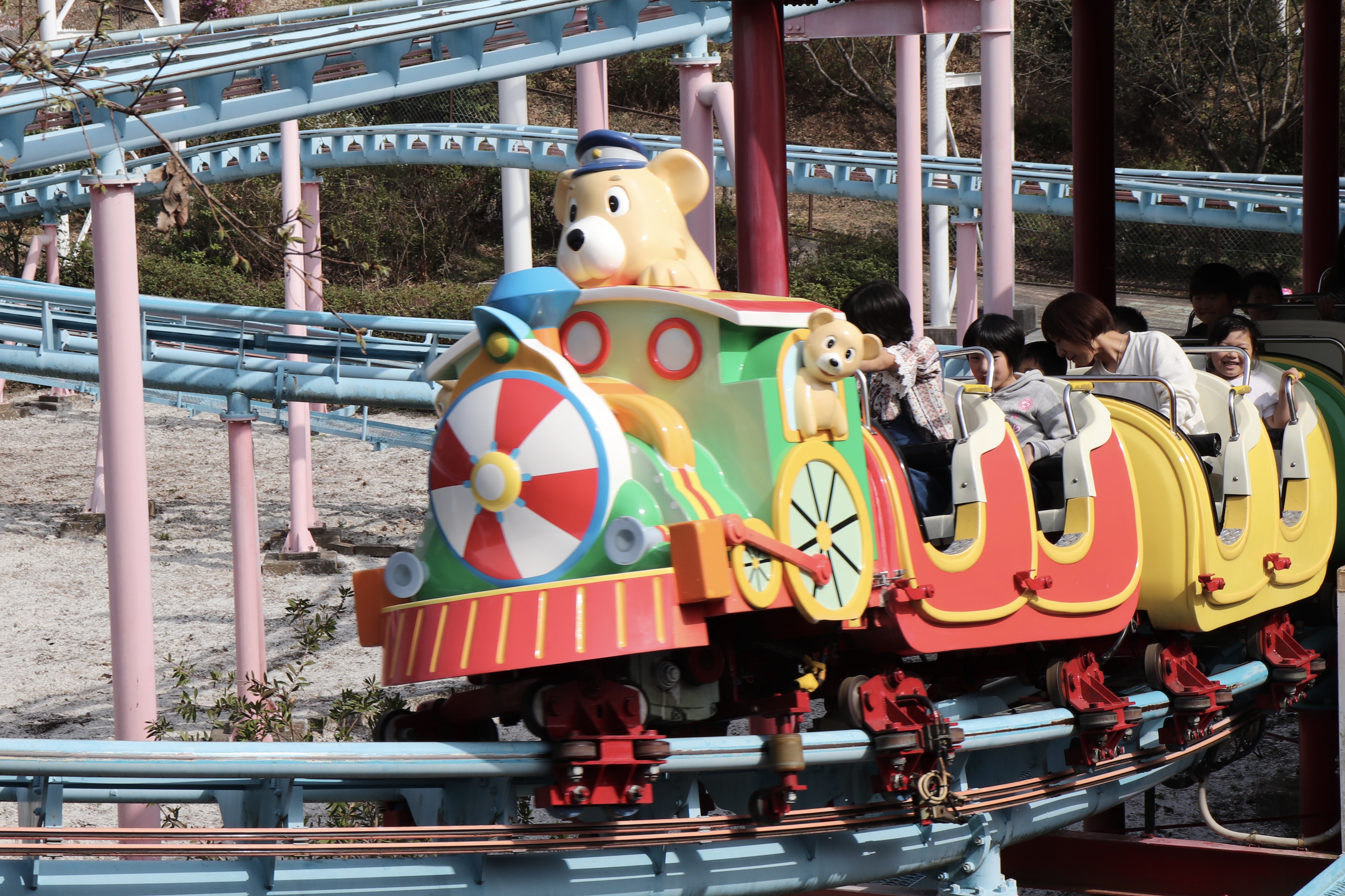 くまさんコースター 東山動植物園 絶叫番長