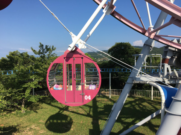 みさき公園のアトラクション 絶叫番長