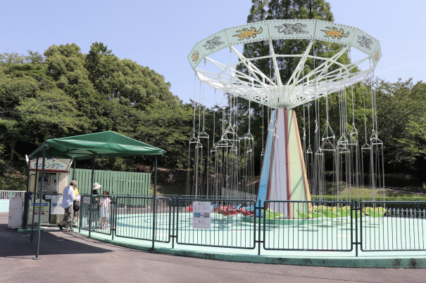 みさき公園のアトラクション 絶叫番長