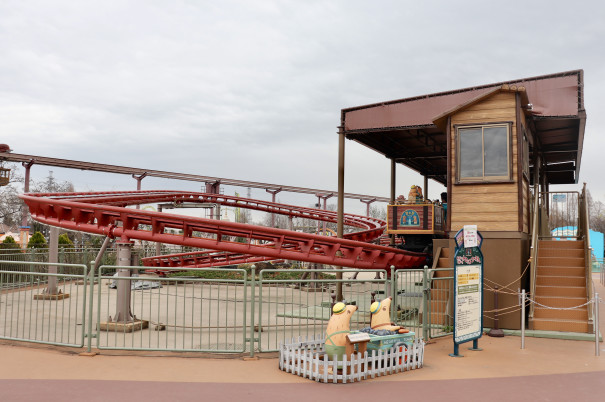 ディギ とダギ のトロッココースター 東武動物公園 絶叫番長