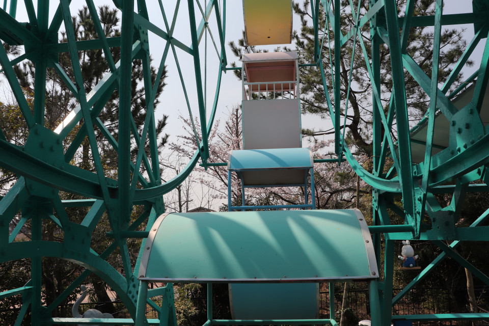 京都市動物園 ミニ遊園地 絶叫番長