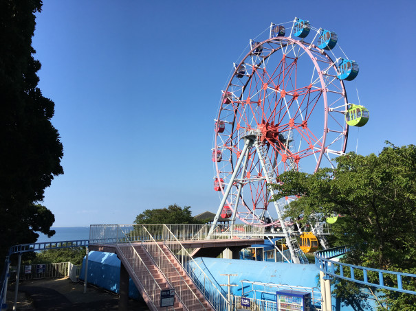 みさき公園のアトラクション 絶叫番長