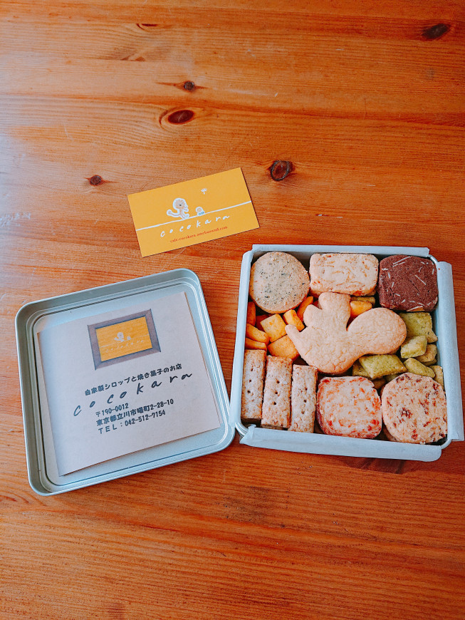 クッキー缶の販売始めました Cocokara
