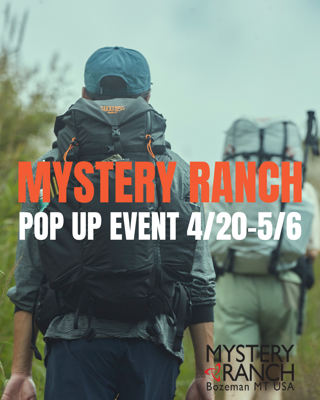 【MYSTERY RANCH】ミステリーランチポップアップイベントを開催します！