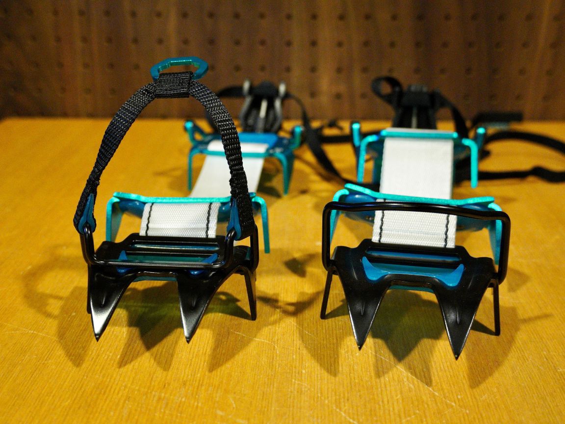 足元の軽量化に効く‼ 超軽量コンパクトな本格アイゼン【ブルーアイス