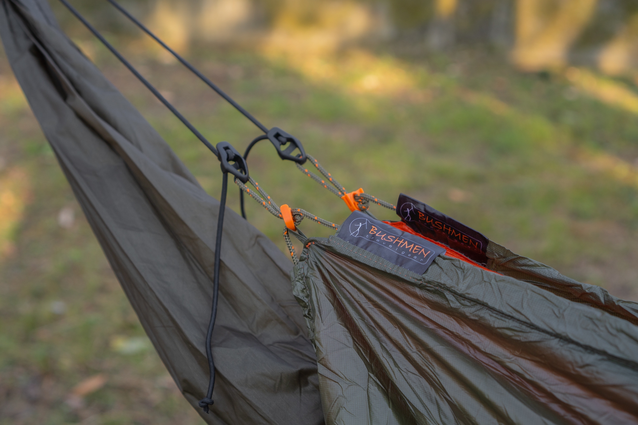 BUSHMEN travelgear】日本上陸間もない、大注目の軽量ハンモック BUSHMEN travelgear】日本上陸間もない、大注目の軽量ハンモック