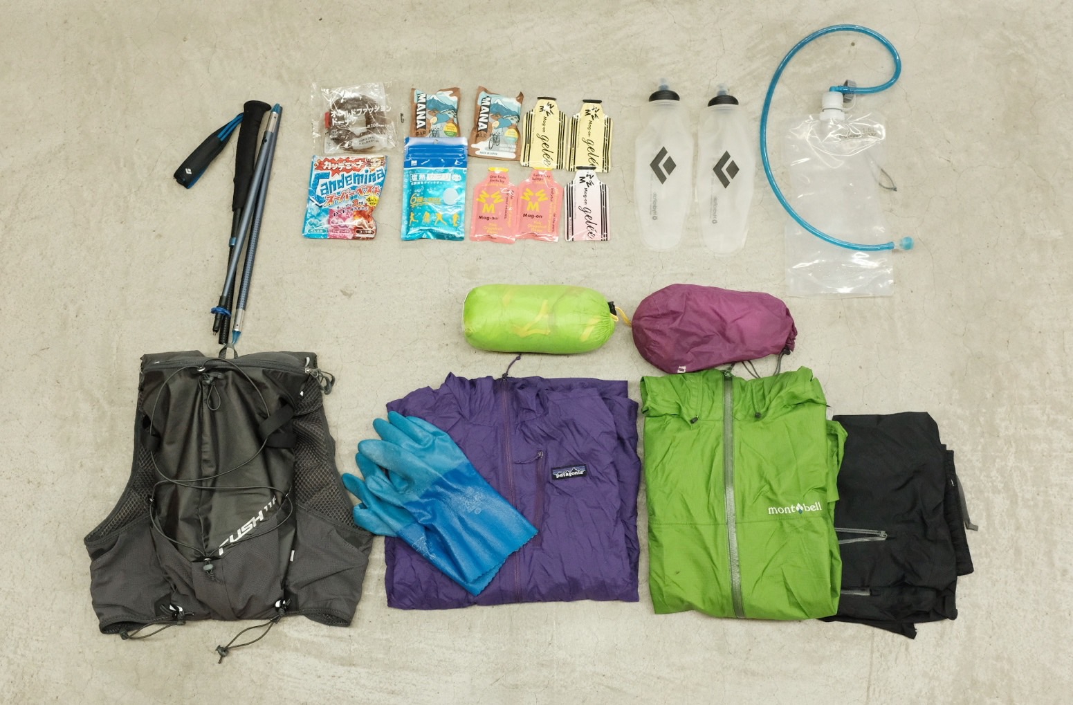 登山セットです(^^) 苦しい！楽しい！八ヶ岳全山 ファストハイク | OUTING PRODUCTS ELK