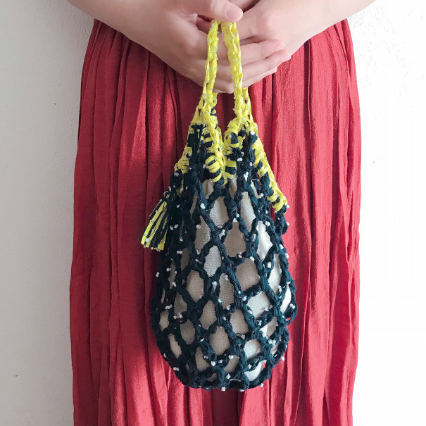 Workshop Umeda ネット編みのバッグ Avril Blog