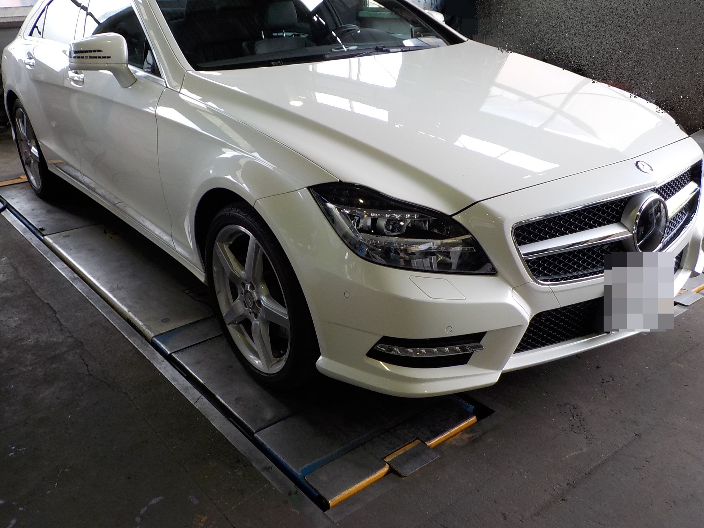 ベンツＣＬＳ３５０（Ｗ２１８）エンジンチェックランプ点灯修理