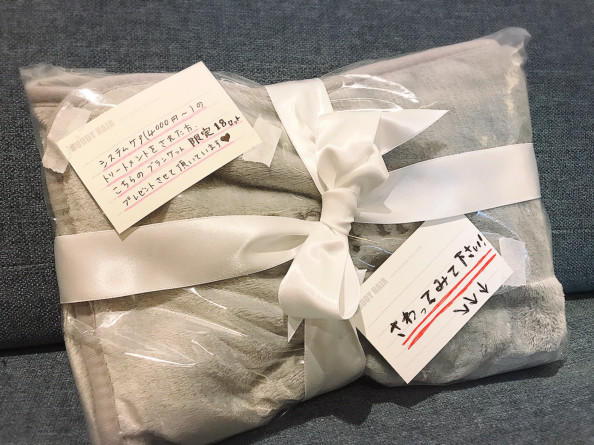 ブランケットプレゼント ｂｕｄｄｙｈａｉｒ ｅｘｘ