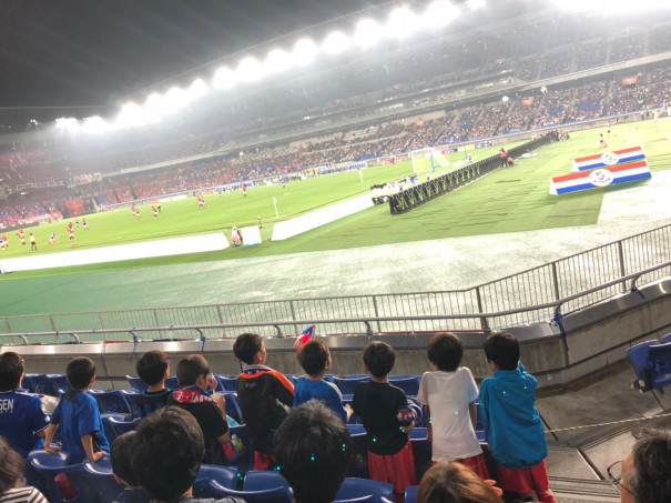 U8 マリノス戦前座試合 帷子 かたびら サッカークラブ