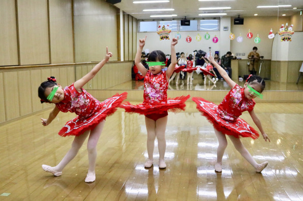 クリスマス会の振り返り 下丸子のバレエ教室 バレエスクールアラベスク Ballet School Arabesque