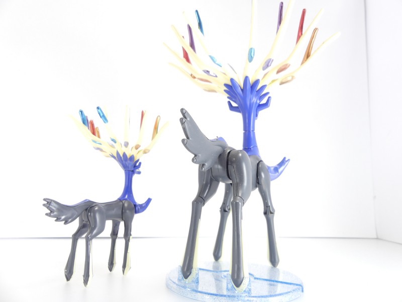 ポケプラミニ ゼルネアス / ポケモン プラモデル 完成品 ポケモンX ポケプラミニ ゼルネアス | タガネのポケプラライブ