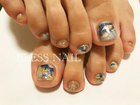 夏フットデザイン パラジェル登録サロン Bless Nail銀座 Bless Nail Ginza