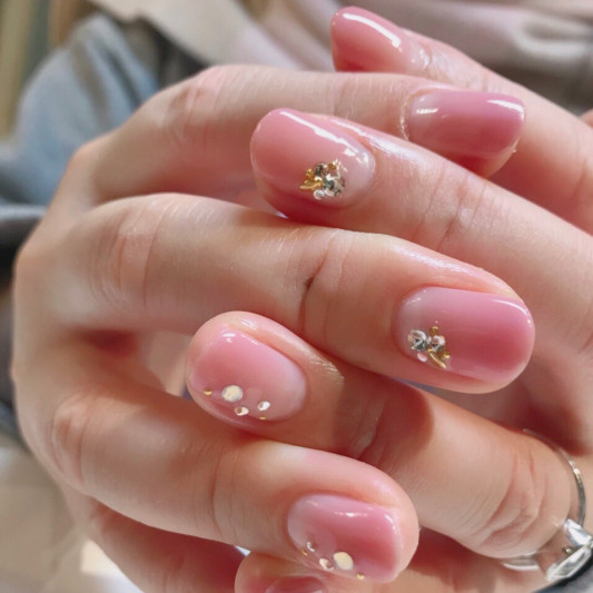 グラデーション パラジェル登録サロンbless Nail 銀座 Bless Nail Ginza