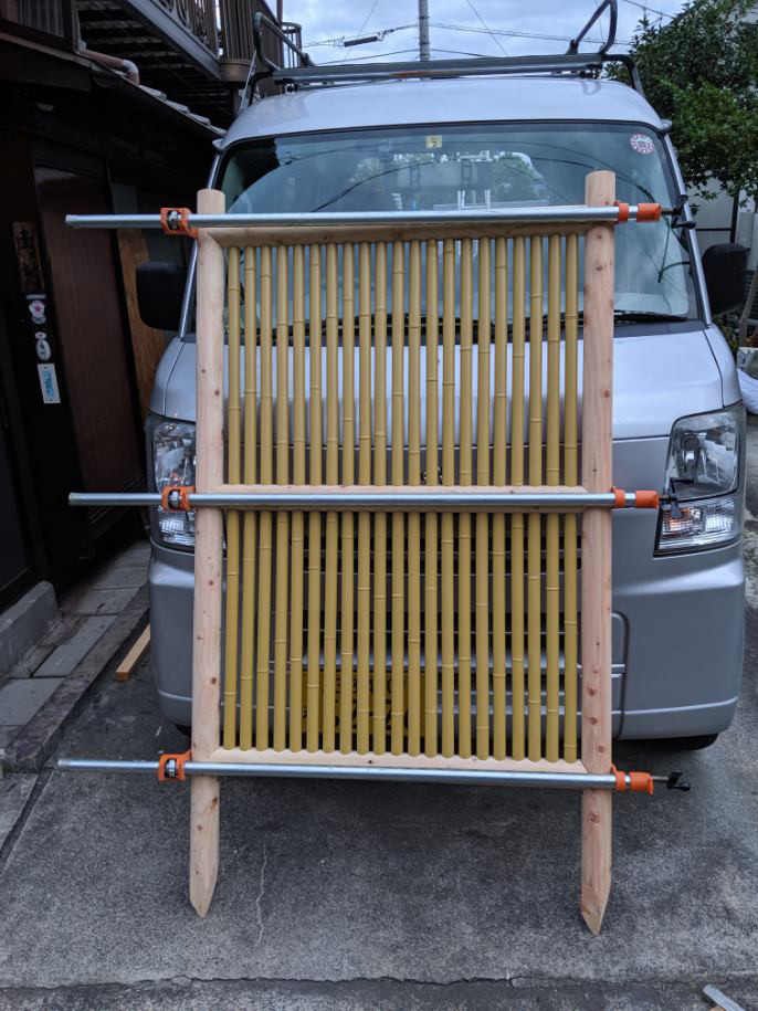エコ竹を使った 竹垣根 Diy Mr Corner S 手作り エコ竹を使った 竹垣根 Diy Mr Corner S 手作り