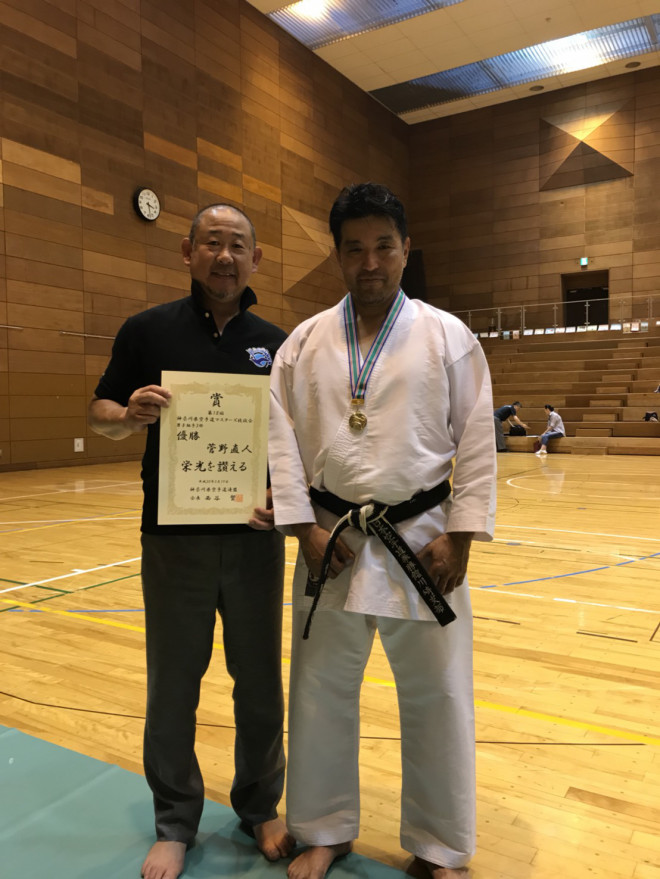第18回神奈川県空手道マスターズ競技会 空手アカデミー拳勝館 川崎支部 宮前区 二子玉川支部 ホームページ