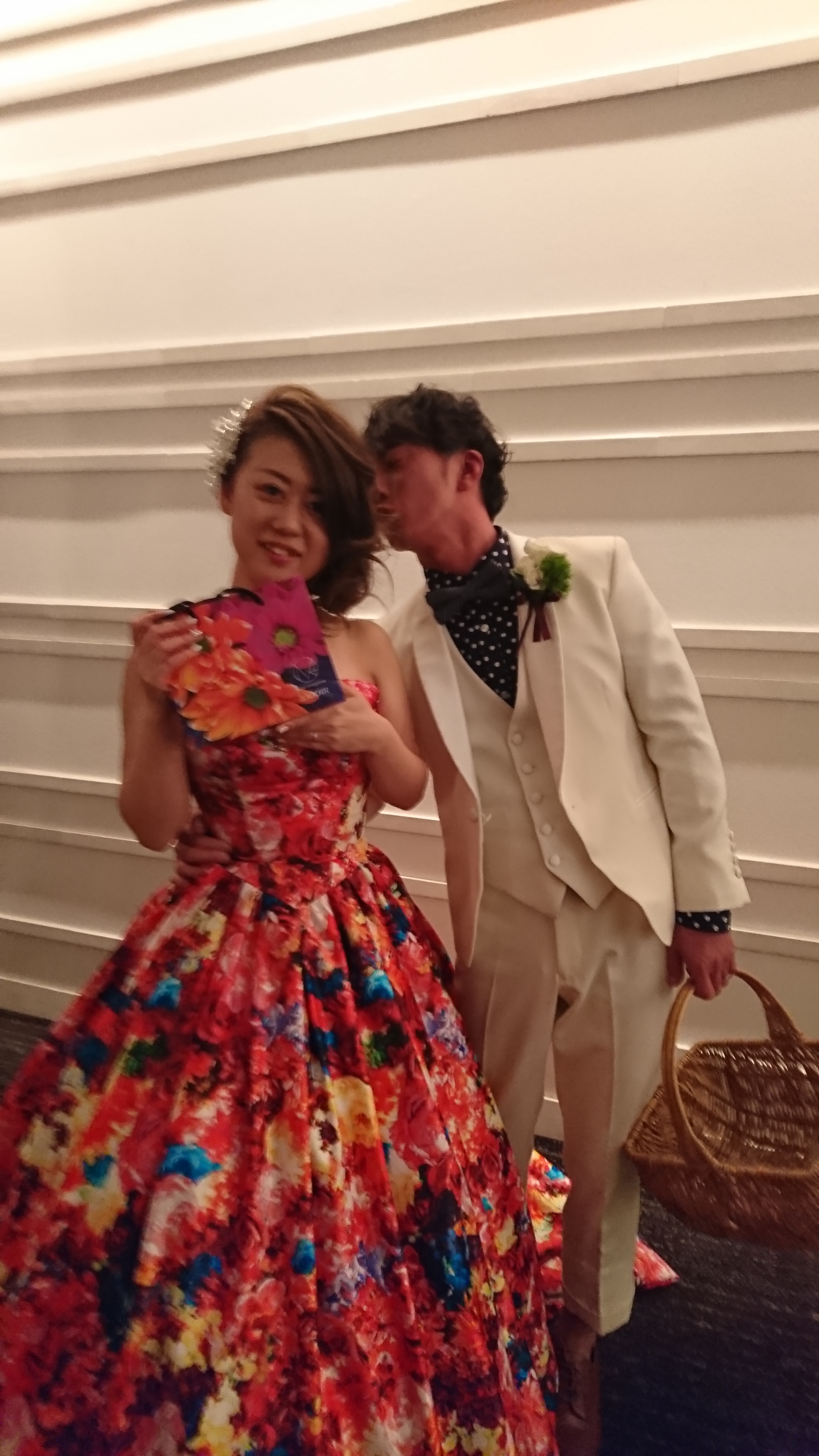 蜷川実花デザインのドレス チョコレート ふたば