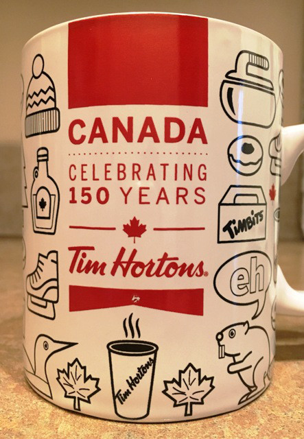 カナダ建国１５０周年の祝い方 Tim Hortonsの場合 Canadian Heartland Tours Inc