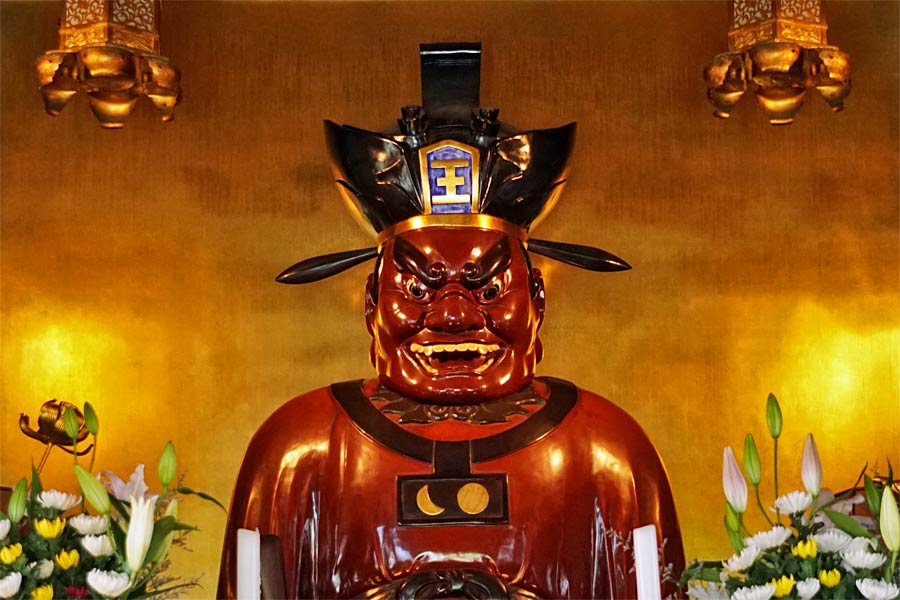 閻魔大王坐像 | Seated statue of the Great King Yama(Enma) | かつしかあつめ ブログ - Blog of  Katsushika Garner