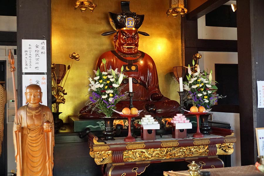 閻魔大王坐像 | Seated statue of the Great King Yama(Enma