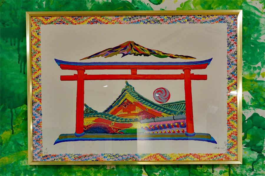 光の画家 松井守男が描いた鎮守の杜 熊野神社 | Morio Matsui