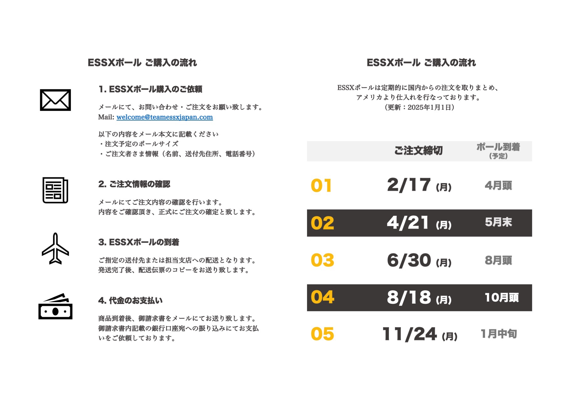 ESSXポールの購入方法 | Boutaka Channel