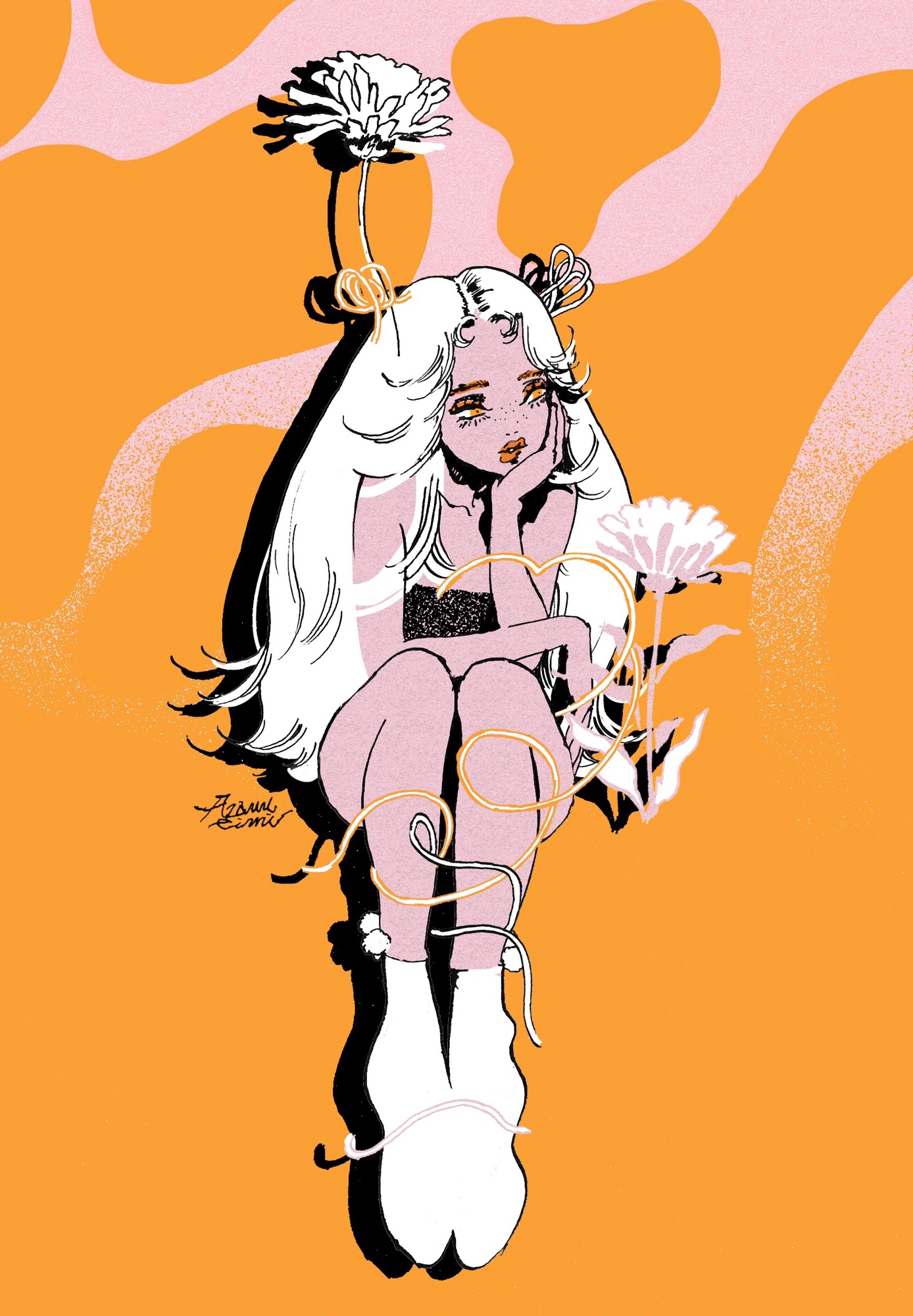 Illustration｜March 2020 | Azami Eimi Illustrations