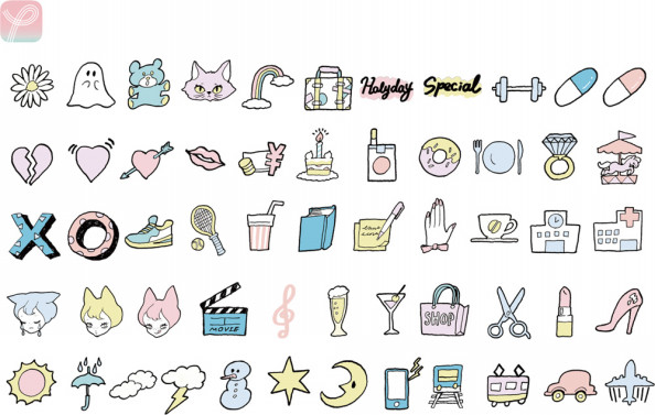 Palu スタンプイラスト Azami Eimi Illustrations Palu スタンプイラスト Azami Eimi Illustrations