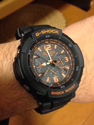 カシオ G-SHOCK スカイコックピット GW-3000B-1AJF | NAHKI Blog