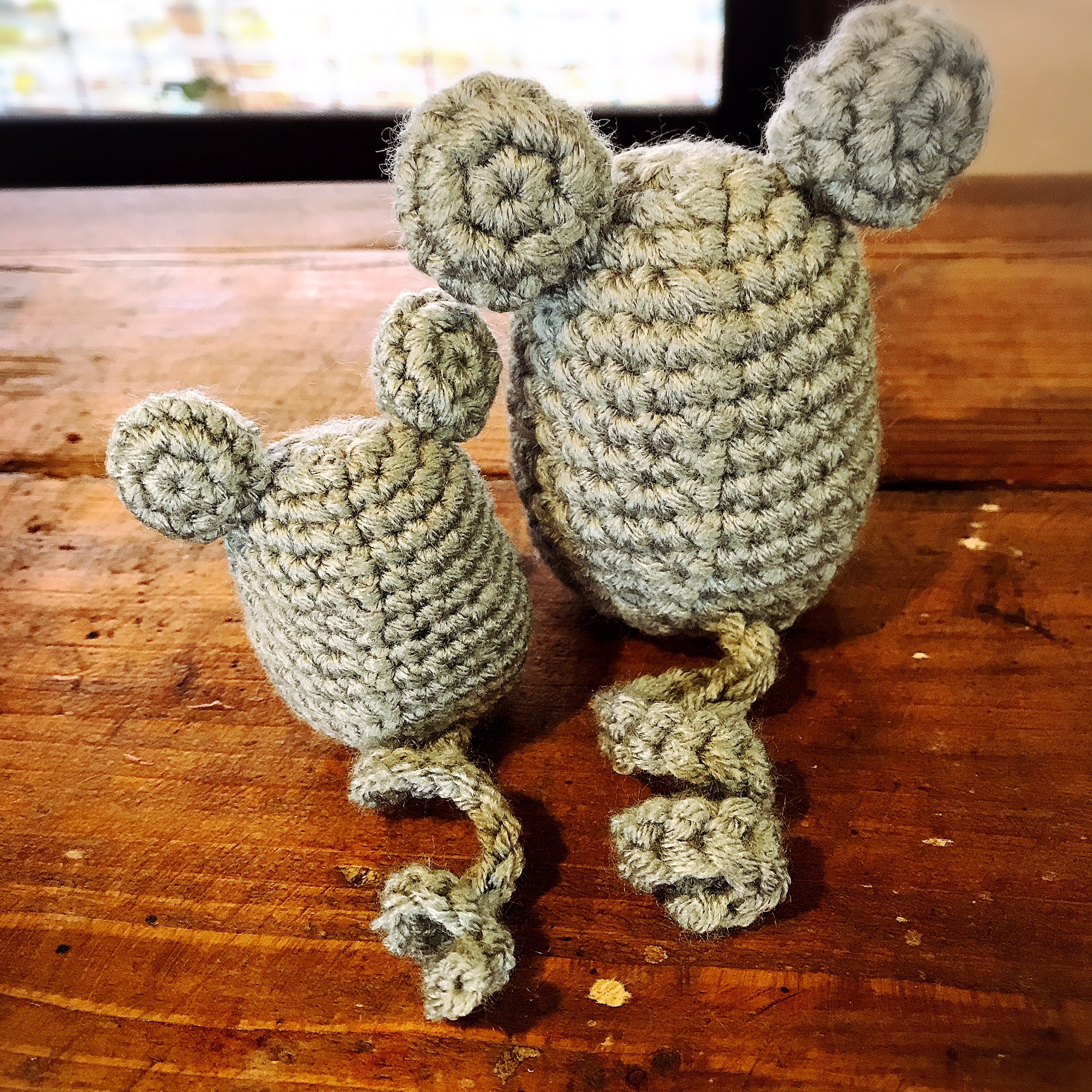 ねずみちゃんの編みぐるみ届きました！ | カフェと雑貨のお店 Simple Box