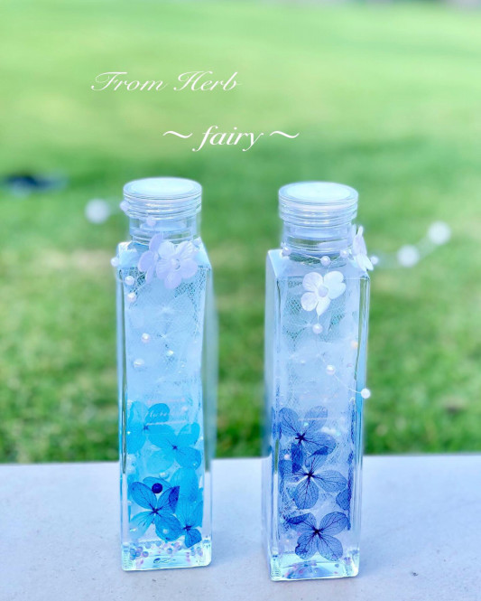 素敵な2作品〜ゆめかわ〜妖精〜ハーバリウム | 〜From Herb〜ご訪問 