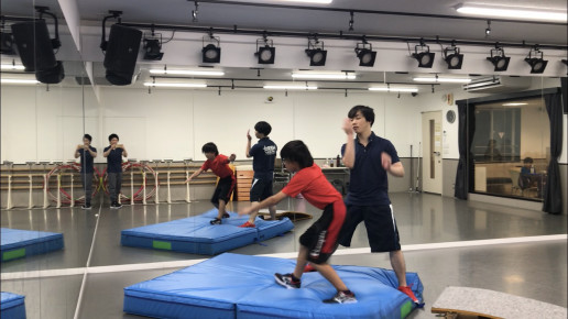 前方宙返り Heroスポーツクラブ