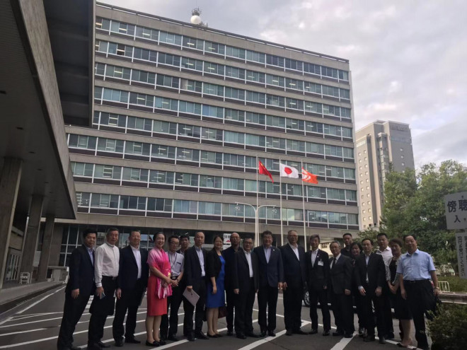 2019年07月26日 28日 広東省江門市政府代表団が日本を訪問しました 日中経済技術促進会