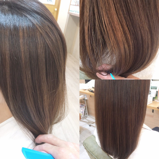 明るく見せる白髪染め 小さな美容室 Hair Sup ヘアーサプ