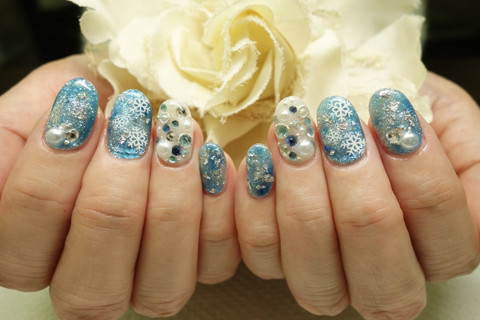 スノーネイル 青梅市ネイルサロン Nailsalon Mousse スノーネイル 青梅市ネイルサロン Nailsalon Mousse