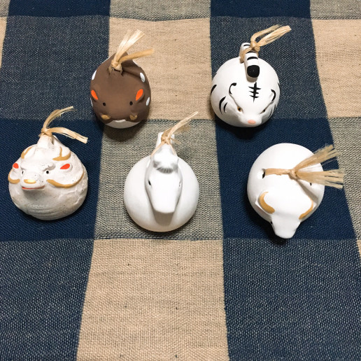 根津神社 月次花御札 睦月 花鳥諷詠