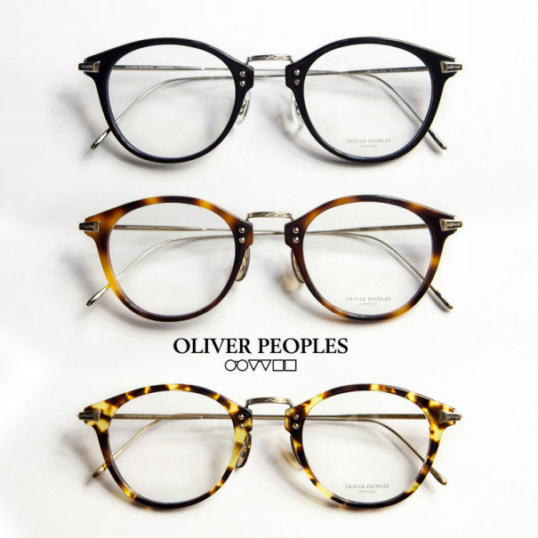 Opお得意のコンビネーションボストンフレーム オリバーピープルズ Cording L O V E Eyewear