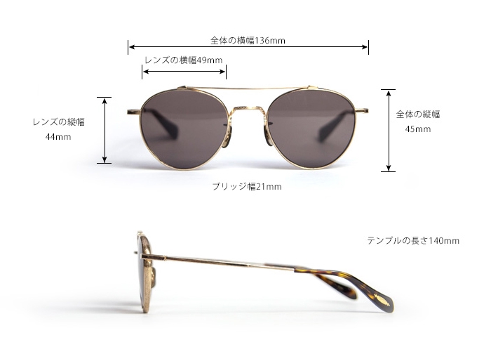 人気のツーブリッジボストンサングラス「オリバーピープルズ 