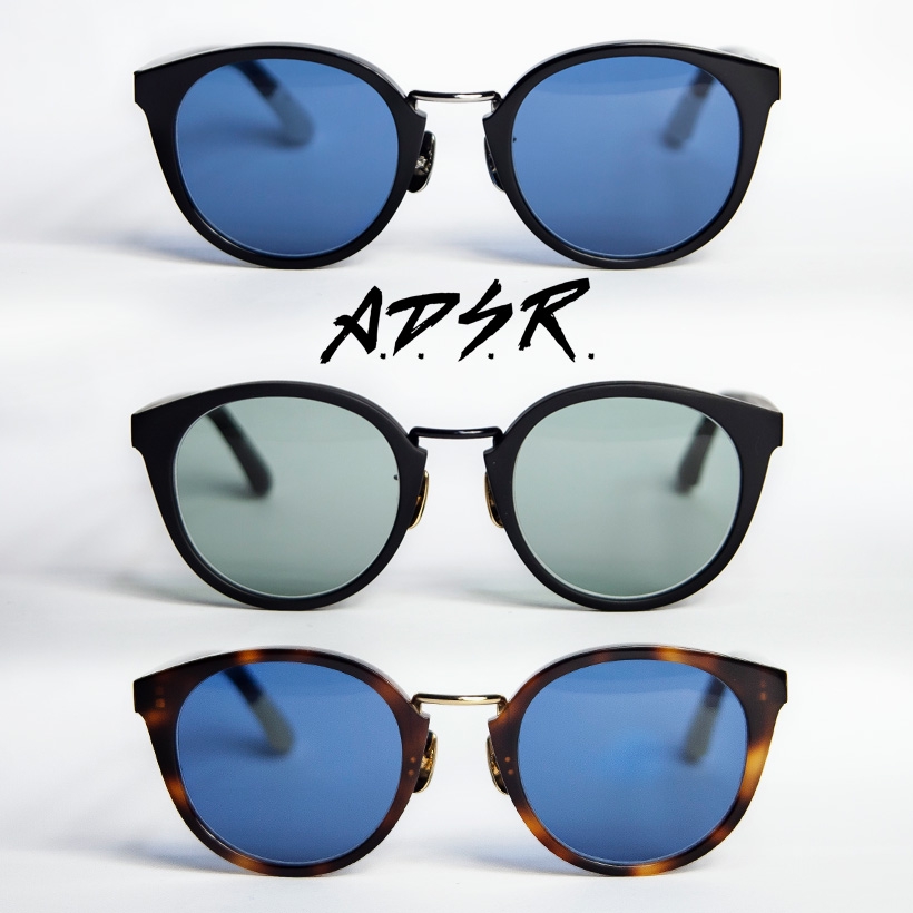お手頃価格なボストンサングラス”A.D.S.R-エーディーエスアール