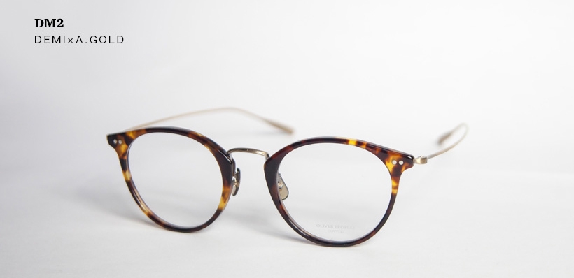 丸みが強く柔らかい印象のボストンコンビネーションフレーム「OLIVER PEOPLES オリバーピープルズ DECKENS」 |  L.O.V.E.EYEWEAR