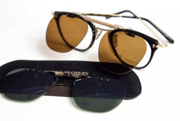 クリップサングラスで「一人二役」なOP-507の復刻モデル”オリバー  