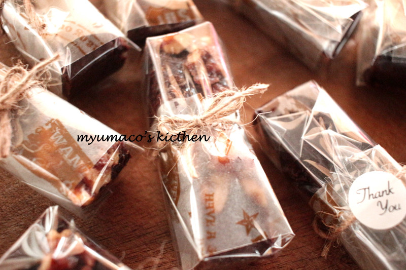 ブラウニーラッピング Myumaco S Kicthen