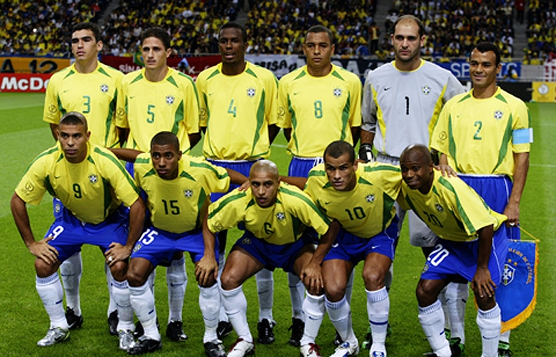 ブラジル代表 2002W ユニフォーム