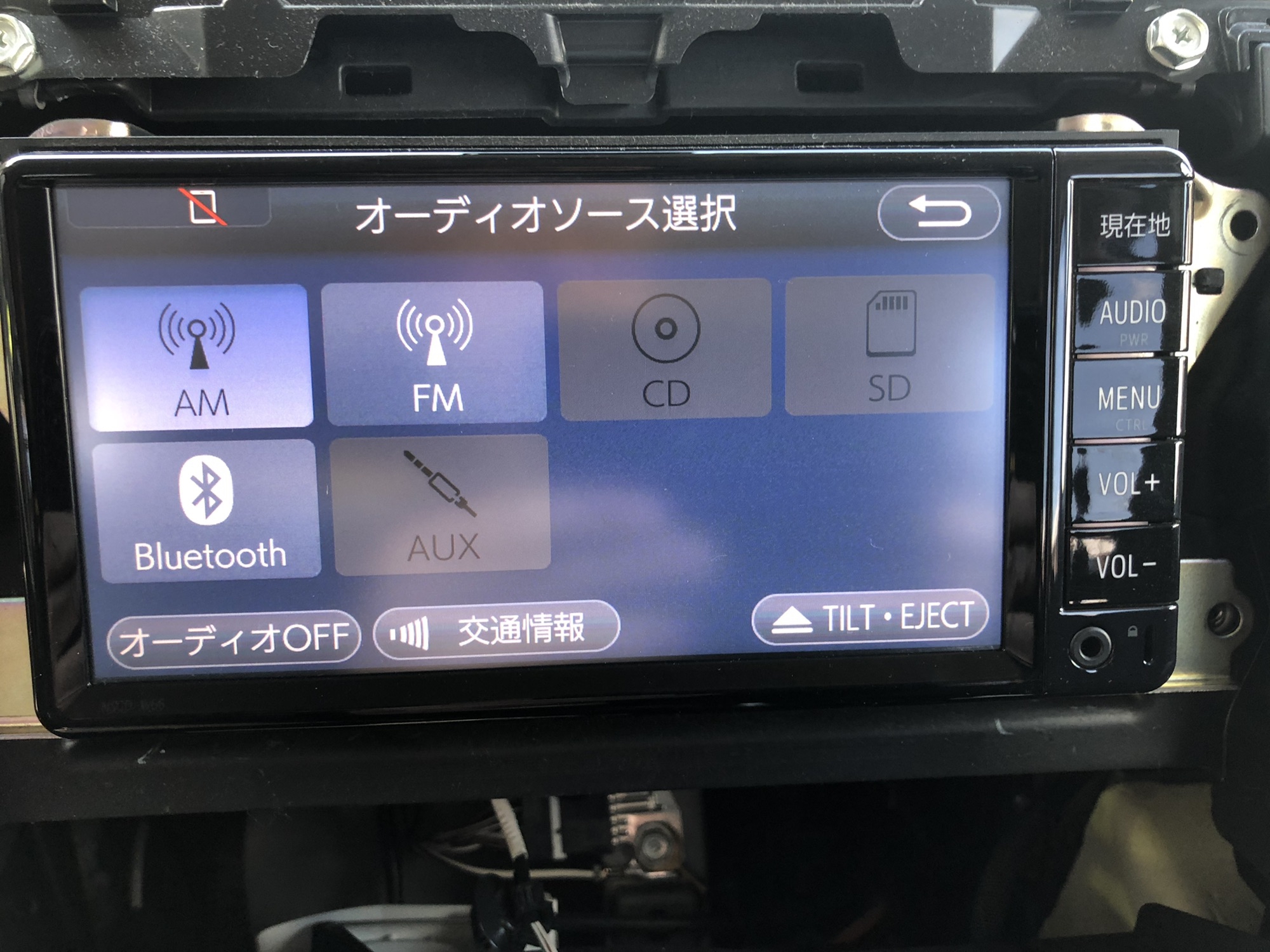 本体TOYOTA トヨタ Bluetooth カーナビ NSCD-W66 かー① - カーナビ