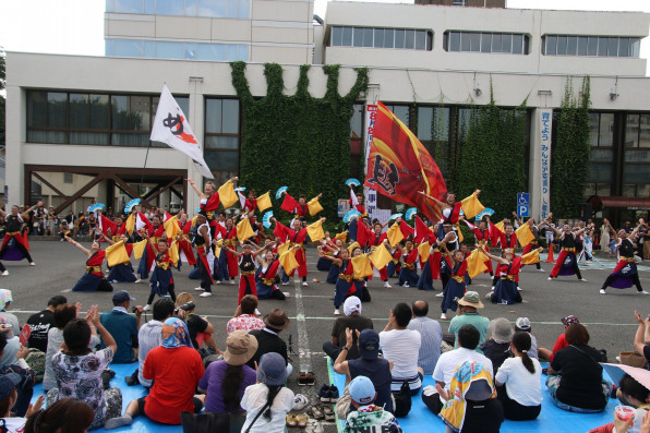 富士見町内会夏祭り 朝霞鳴子一族め組